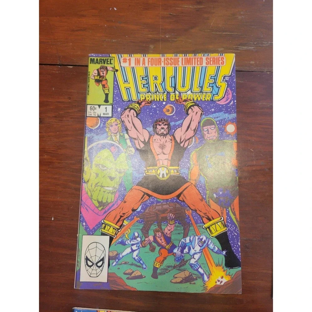 Hercules Prince of Power #1-4 Complete 2nd Series Set 1984 Marvel Comics Lot MCU